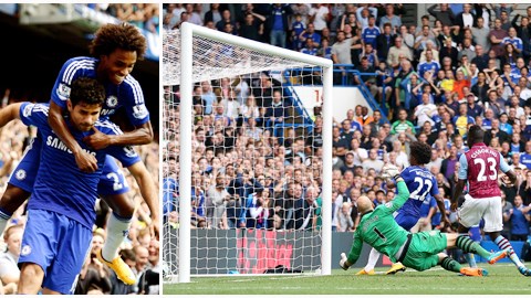 Diego Costa cùng đồng đội đang có được màn khởi đầu mỹ mãn
