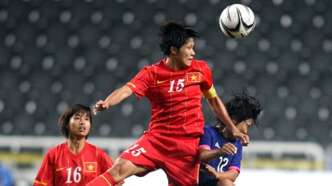 ĐT nữ Việt Nam đã kiên cường chiến đấu đến phút cuối cùng trước nhà ĐKVĐ thế giới Nhật Bản
