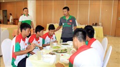 ĐT U19 Việt Nam chuẩn bị cho VCK châu Á 2014: Dinh dưỡng sẽ được quan tâm đặc biệt ĐT U19 Việt Nam chuẩn bị cho VCK châu Á 2014: Dinh dưỡng sẽ được quan tâm đặc biệt