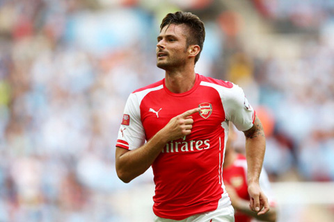 Arsenal "trói chân" thành công trọng pháo Giroud Arsenal "trói chân" thành công trọng pháo Giroud
