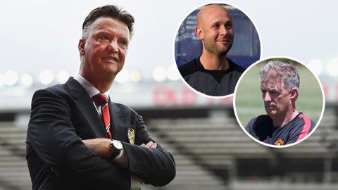 HLV Van Gaal đặt nhiều niềm tin vào các trợ lý mới Van Dijk và Radcliffe