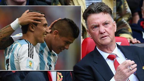 Van Gaal bực bội vì ĐT Argentina “vắt kiệt” Di Maria Van Gaal bực bội vì ĐT Argentina “vắt kiệt” Di Maria