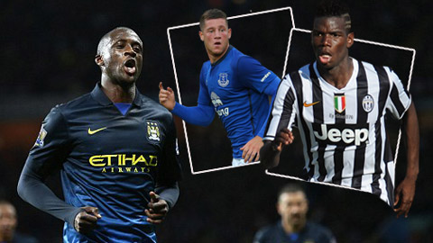 Barkley và Pogba, ai đủ tầm thay thế Yaya Toure? Barkley và Pogba, ai đủ tầm thay thế Yaya Toure?