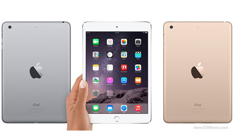 iPad mini 3 có Touch ID và tùy chọn vỏ vàng Gold trình làng iPad mini 3 có Touch ID và tùy chọn vỏ vàng Gold trình làng