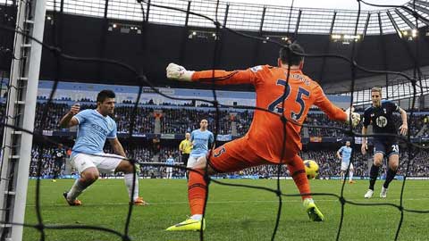Hàng công Man City: “Nổ súng” nào, Aguero! Hàng công Man City: “Nổ súng” nào, Aguero!