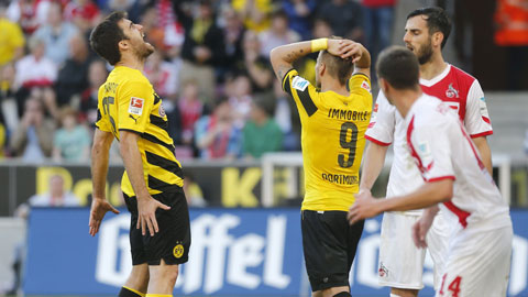 Bayern đại thắng, Dortmund thua sốc! Bayern đại thắng, Dortmund thua sốc!