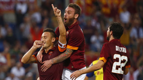 Roma trở lại đường đua! Roma trở lại đường đua!