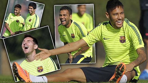 Neymar giải thích lý do tiến bộ trong màu áo Barca Neymar giải thích lý do tiến bộ trong màu áo Barca