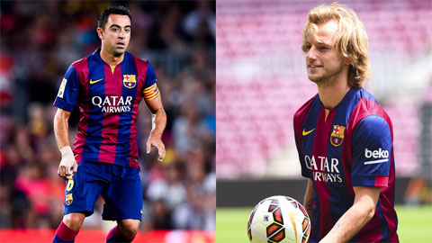Hàng tiền vệ Barca: Chọn Xavi hay Rakitic? Hàng tiền vệ Barca: Chọn Xavi hay Rakitic?