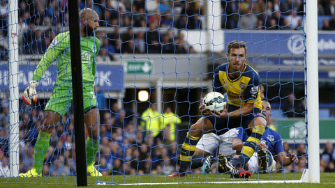 Ramsey trở lại giải cứu Arsenal Ramsey trở lại giải cứu Arsenal