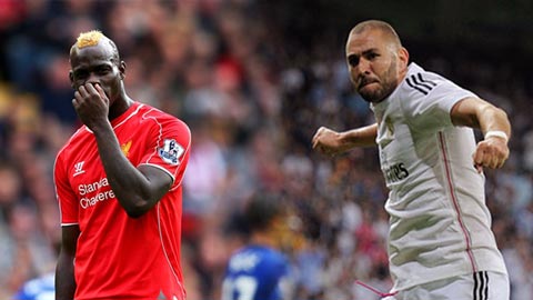 Balotelli và Benzema: Sự lép vế không chỉ đến từ cái tên! Balotelli và Benzema: Sự lép vế không chỉ đến từ cái tên!