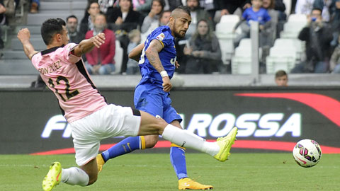 Juventus 2-0 Palermo: Ngựa vằn bước thong thả Juventus 2-0 Palermo: Ngựa vằn bước thong thả