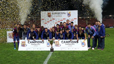 Barca giành Siêu cúp Catalunya