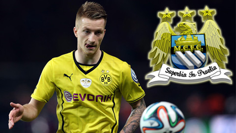 Man City quyết giành Marco Reus với Bayern Munich Man City quyết giành Marco Reus với Bayern Munich