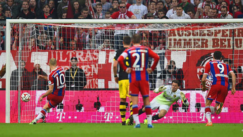 Bayern 2-1 Dortmund: Ngược dòng ấn tượng Bayern 2-1 Dortmund: Ngược dòng ấn tượng