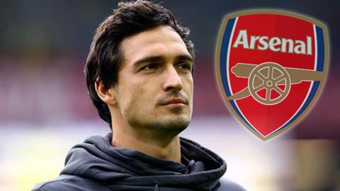 Arsenal sắp giành được Hummels trước mũi M.U Arsenal sắp giành được Hummels trước mũi M.U