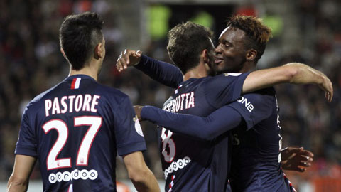 PSG giữ mạch thắng bám Marseille PSG giữ mạch thắng bám Marseille