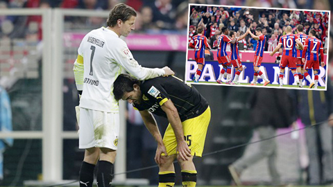 Dortmund gục ngã trước Bayern: Địa ngục thứ…7 Dortmund gục ngã trước Bayern: Địa ngục thứ…7