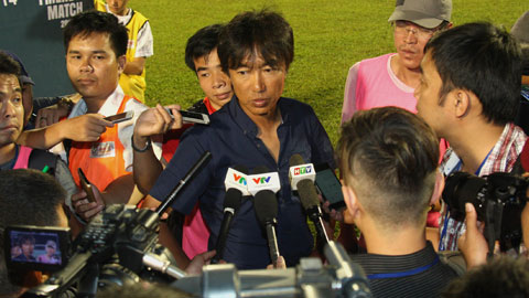 HLV Toshiya Miura: “Tôi hài lòng nhất với 20 phút đầu tiên!” HLV Toshiya Miura: “Tôi hài lòng nhất với 20 phút đầu tiên!”