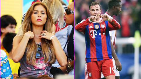 Khi Goetze “hôn môi xa” Khi Goetze “hôn môi xa”