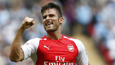 Arsenal đón tin vui: Giroud trở lại trong trận đại chiến với M.U Arsenal đón tin vui: Giroud trở lại trong trận đại chiến với M.U