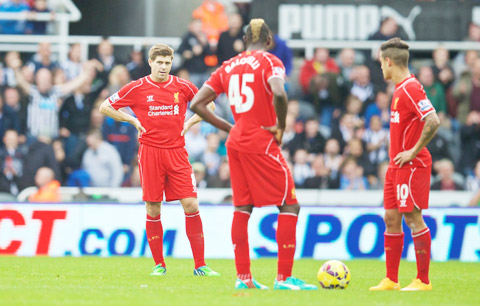Liverpool thua trận: Sai lầm “sơ đẳng” của Rodgers Liverpool thua trận: Sai lầm “sơ đẳng” của Rodgers