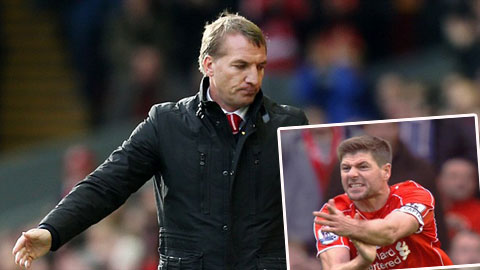 HLV Rodgers nổi giận vì Liverpool bị cướp trắng một quả penalty HLV Rodgers nổi giận vì Liverpool bị cướp trắng một quả penalty