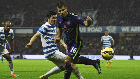QPR 2-2 Man City: Man City lại sẩy chân QPR 2-2 Man City: Man City lại sẩy chân