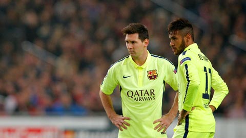 Messi và vận rủi trước khung gỗ Messi và vận rủi trước khung gỗ