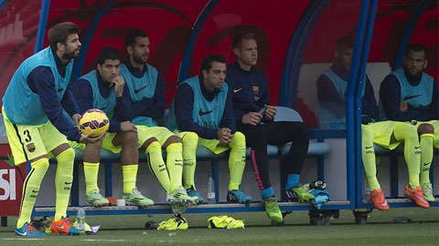 Barca cất hơn 200 triệu euro trên ghế dự bị Barca cất hơn 200 triệu euro trên ghế dự bị