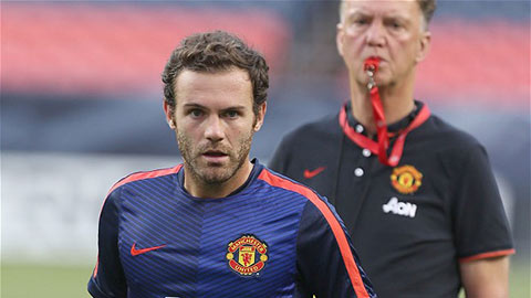Van Gaal hứa hẹn trao cơ hội nhiều hơn cho Juan Mata Van Gaal hứa hẹn trao cơ hội nhiều hơn cho Juan Mata
