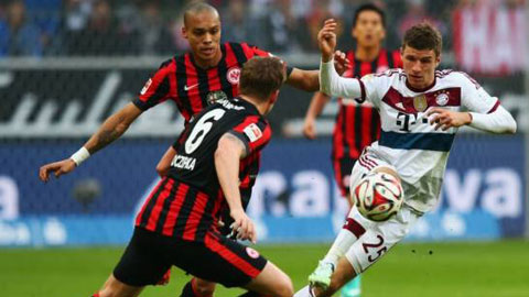 Frankfurt 0-4 Bayern: Frankfurt 0-4 Bayern: