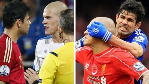 Costa & Skrtel: Hai kẻ đại thù Costa & Skrtel: Hai kẻ đại thù