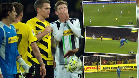 Dortmund 1-0 M'Gladbach: Kramer “tặng quà” chủ nhà Dortmund 1-0 M'Gladbach: Kramer “tặng quà” chủ nhà