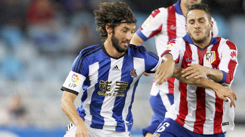 Atletico thua sốc Sociedad: Cú ngã của nhà vua Atletico thua sốc Sociedad: Cú ngã của nhà vua