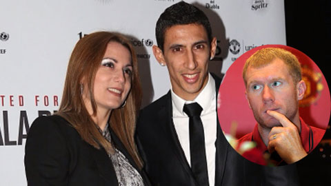 Vợ Di Maria lên mạng “tẩn” Scholes Vợ Di Maria lên mạng “tẩn” Scholes