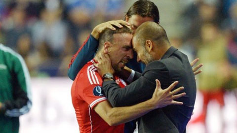 Ribery thừa nhận tiến bộ nhờ HLV Guardiola Ribery thừa nhận tiến bộ nhờ HLV Guardiola