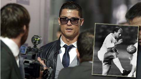 Ronaldo tri ân huyền thoại Real trong lễ nhận giải thưởng cá nhân Ronaldo tri ân huyền thoại Real trong lễ nhận giải thưởng cá nhân
