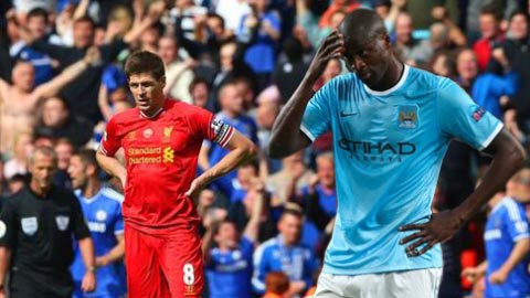 Tuổi tác đang là kẻ thù của Gerrard và Yaya Toure Tuổi tác đang là kẻ thù của Gerrard và Yaya Toure