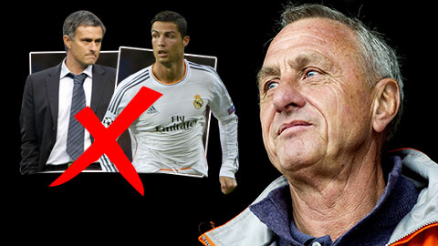 “Thánh Johan” không tin Laporta đưa được Mourinho và Ronaldo về Barca “Thánh Johan” không tin Laporta đưa được Mourinho và Ronaldo về Barca