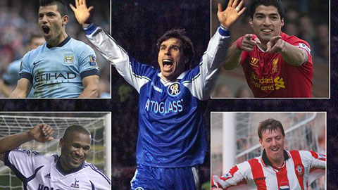 50 tiền đạo xuất sắc nhất Premier League mọi thời (phần 4) 50 tiền đạo xuất sắc nhất Premier League mọi thời (phần 4)