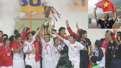 ĐT Việt Nam vô địch AFF Suzuki Cup 2008: “Thầy phù thủy” và chức vô địch thiên định ĐT Việt Nam vô địch AFF Suzuki Cup 2008: “Thầy phù thủy” và chức vô địch thiên định