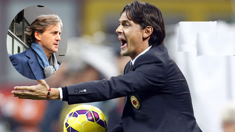 Hướng tới Derby Milan: Inzaghi lúng túng vì Mancini Hướng tới Derby Milan: Inzaghi lúng túng vì Mancini