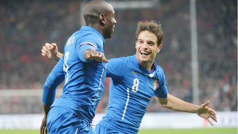 ĐT Italia: Điểm sáng hàng công ĐT Italia: Điểm sáng hàng công