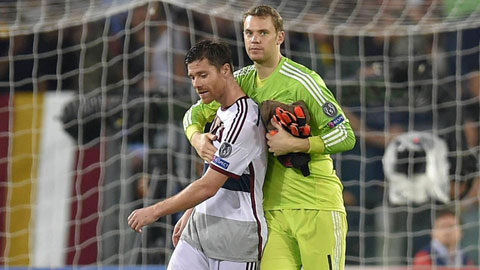 Xabi Alonso và Manuel Neuer là đối tác hoàn hảo của nhau Xabi Alonso và Manuel Neuer là đối tác hoàn hảo của nhau