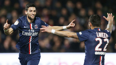 Pastore tìm lại được vị thế ở PSG Pastore tìm lại được vị thế ở PSG