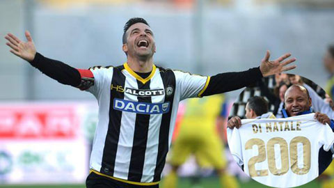 Tường thuật loạt trận Chủ nhật vòng 12 Serie A 2014/15: Di Natale đạt 200 bàn, Napoli sẩy chân Tường thuật loạt trận Chủ nhật vòng 12 Serie A 2014/15: Di Natale đạt 200 bàn, Napoli sẩy chân