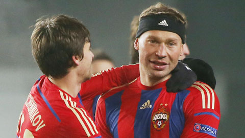 Cục diện bảng E: CSKA Moscow “lại” trở về từ cõi chết Cục diện bảng E: CSKA Moscow “lại” trở về từ cõi chết