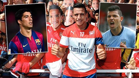 Sanchez xuất sắc không thua gì Suarez hay Aguero Sanchez xuất sắc không thua gì Suarez hay Aguero