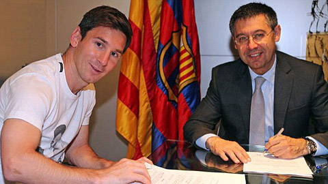 Barca vận động để Messi giành QBV... nhưng quá muộn Barca vận động để Messi giành QBV... nhưng quá muộn